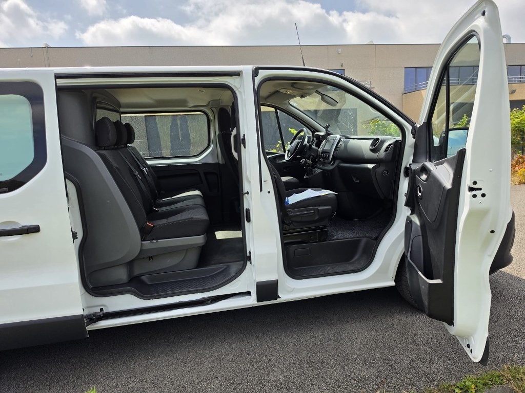 RENAULT TRAFIC  2.0cc, 120Pk, dubbel cabine 5 places, Auto's, Voorwielaandrijving, Testrit aan huis, Stof, Euro 6