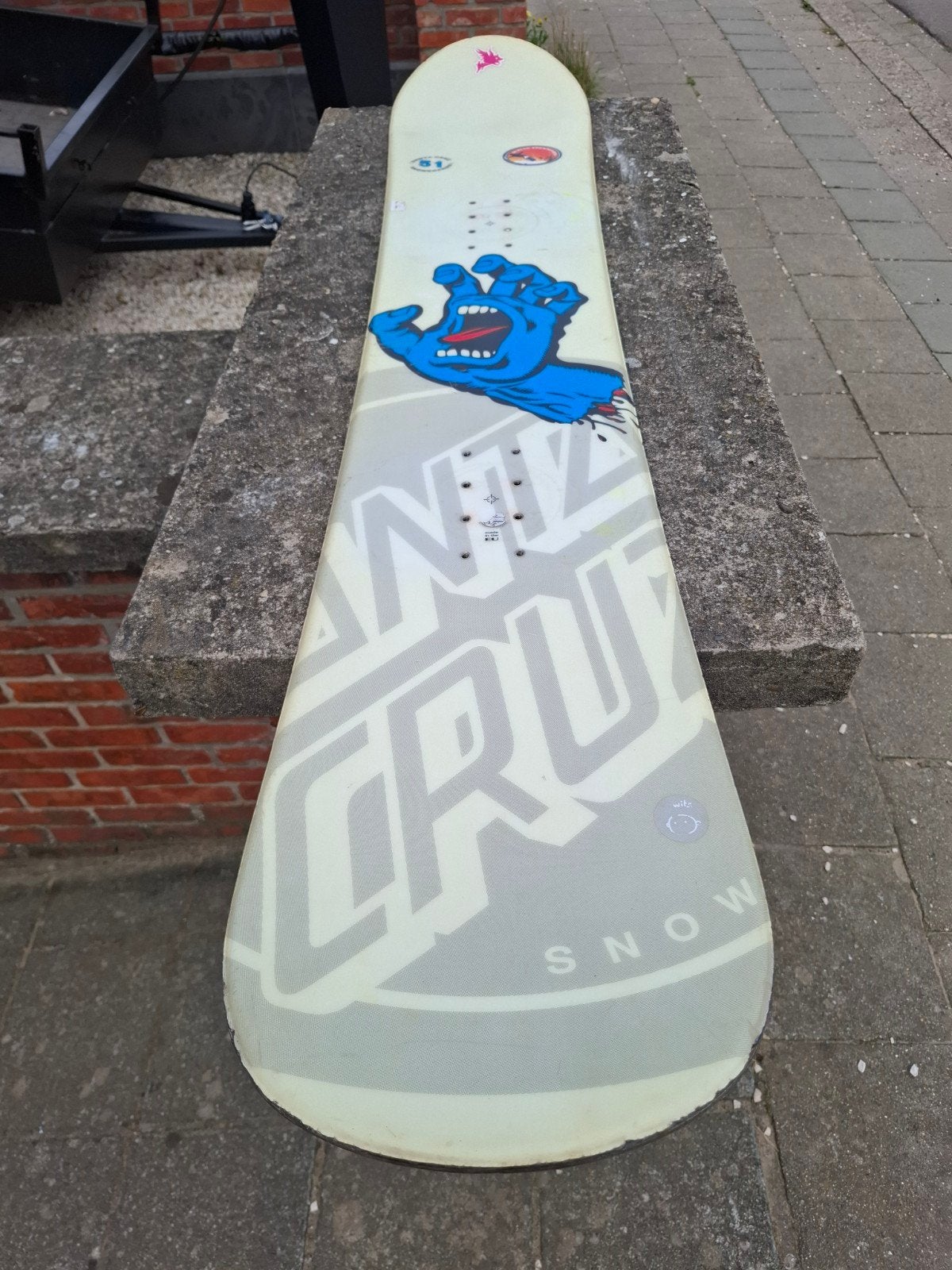 snowboard santa cruz 155 cm, Enlèvement, Planche