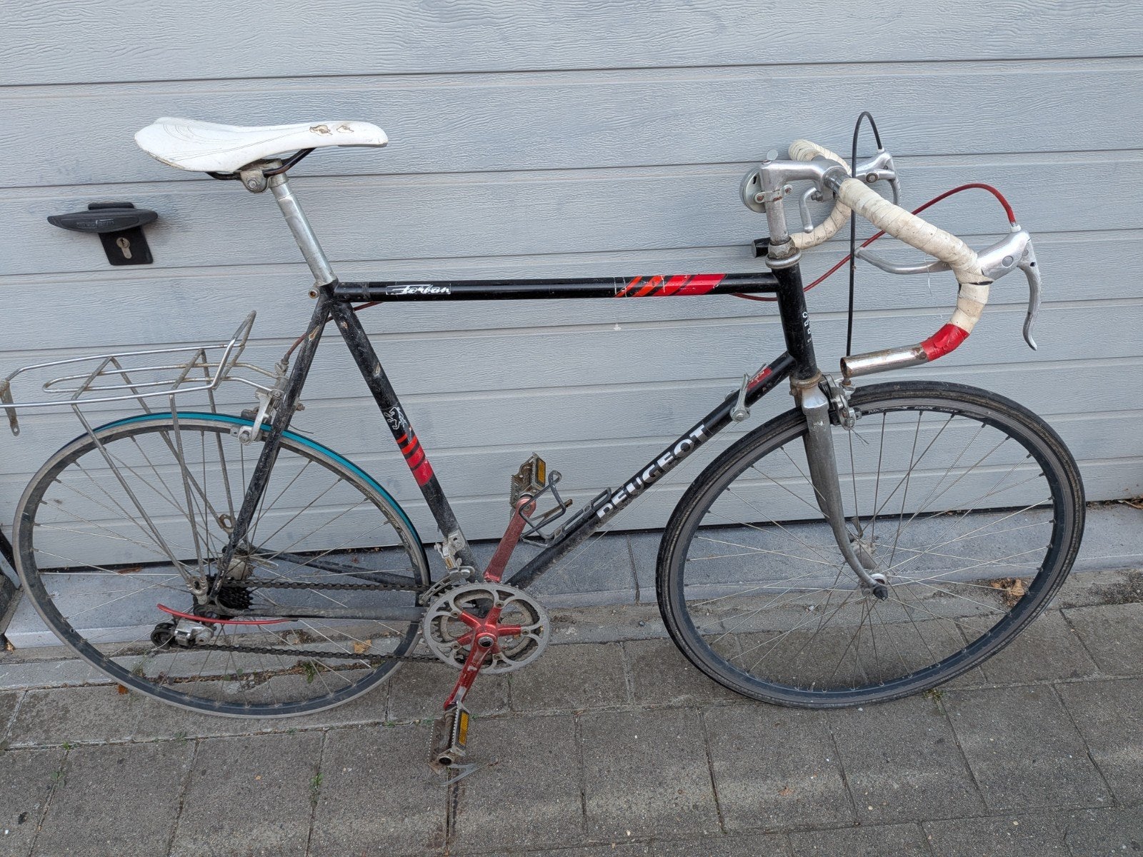 retro peugeot koersfiets, Fietsen en Brommers, 55 tot 59 cm, Ophalen, Jaren '60 of nieuwer