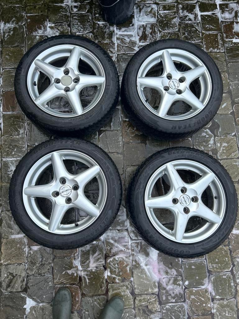 Set velgen met winterbanden 16”, Auto-onderdelen, Banden en Velgen, Ophalen, Winterbanden, Band(en)