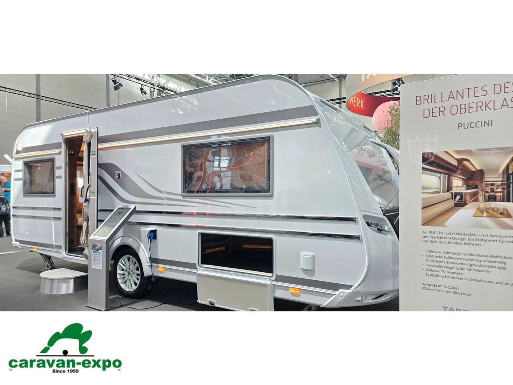 TABBERT PUCCINI 560TD, Caravanes & Camping, Jusqu'à 4, Entreprise, Tabbert, 5 à 6 mètres