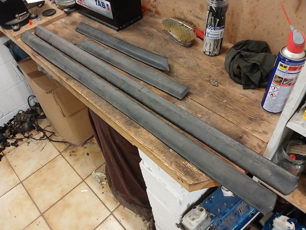 4 baguettes de portes golf 3, Autos : Pièces & Accessoires, Enlèvement ou Envoi, Volkswagen
