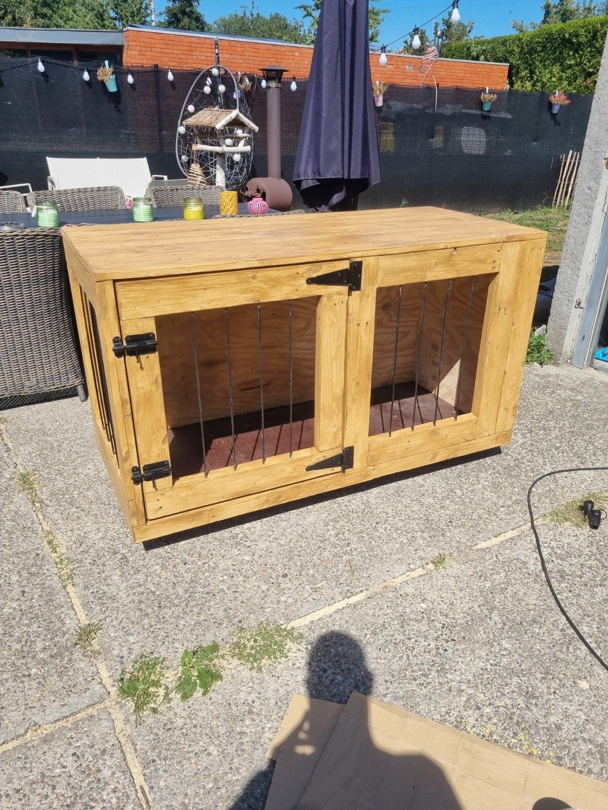 hondenbench 150B X 70D X 85H, Ophalen, 110 cm of meer, 65 tot 100 cm, Nieuw