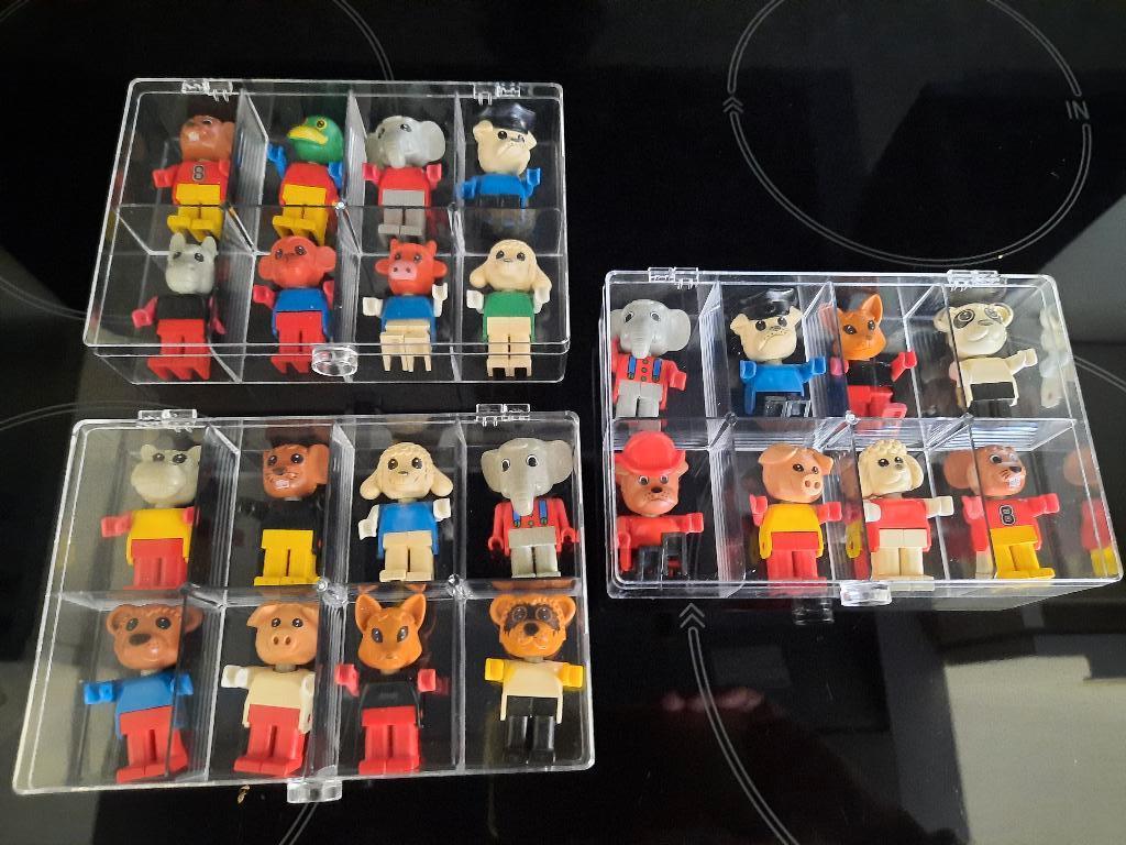 Lego Fabuland figuurtjes ( 3 setjes van 8 stuks ) Vintage, Enlèvement, Utilisé, Lego