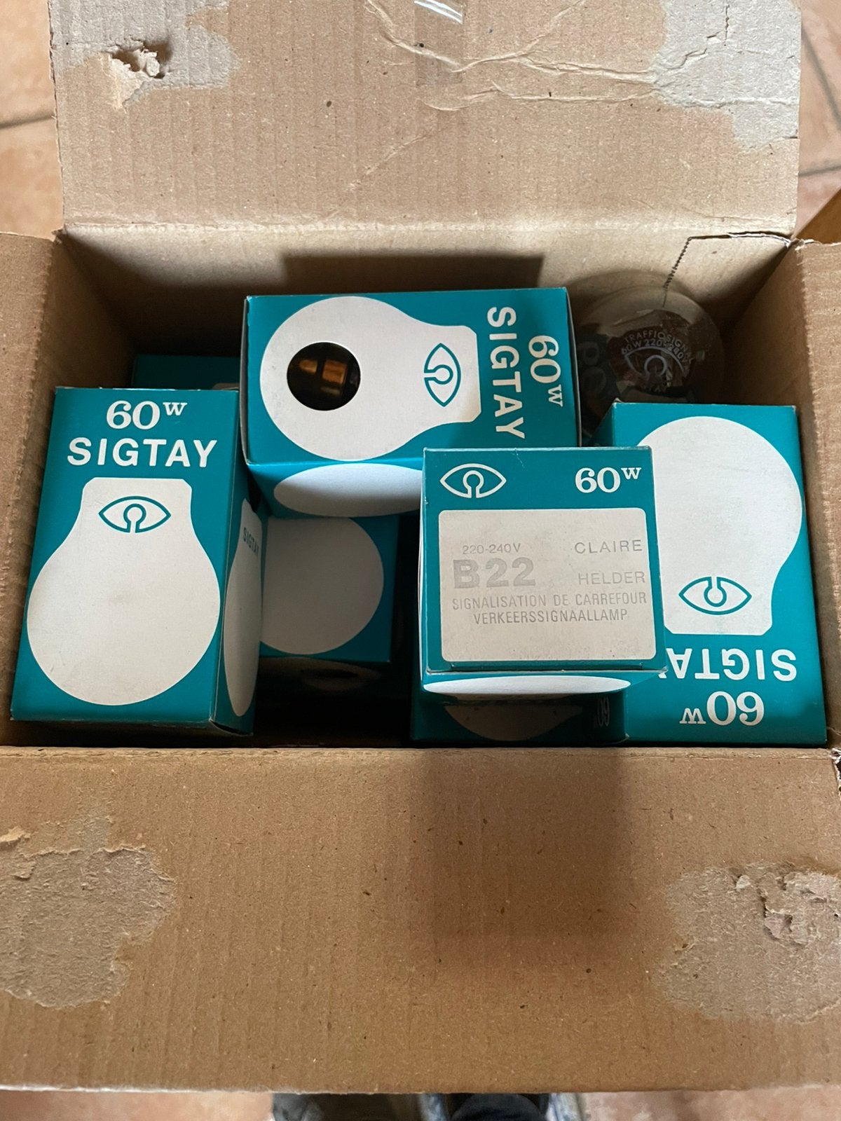 Lot sigtay oude lampen, Enlèvement ou Envoi