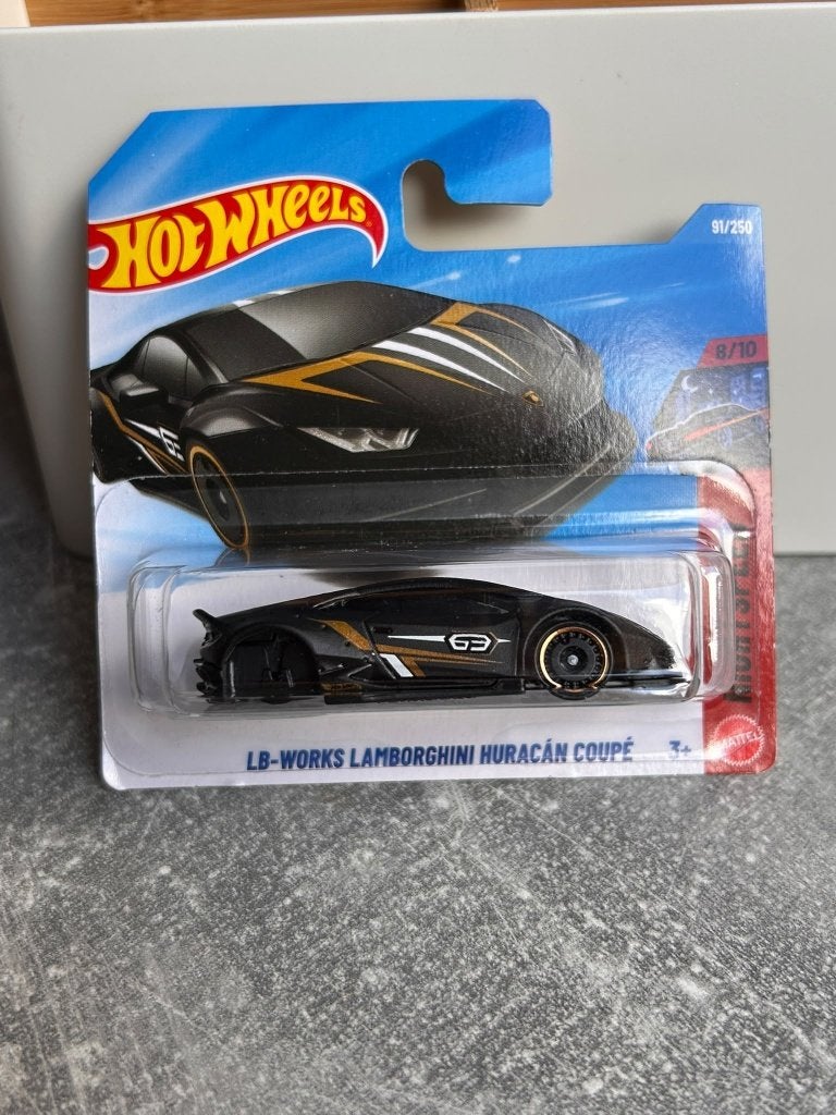 Hot Wheels LB-Works Lamborghini Huracán – factory error, Ophalen of Verzenden, Nieuw, Auto's