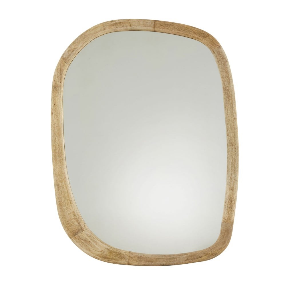 Miroir organique en bois de manguier- Maisons du Monde, Maison & Meubles, Enlèvement, Comme neuf