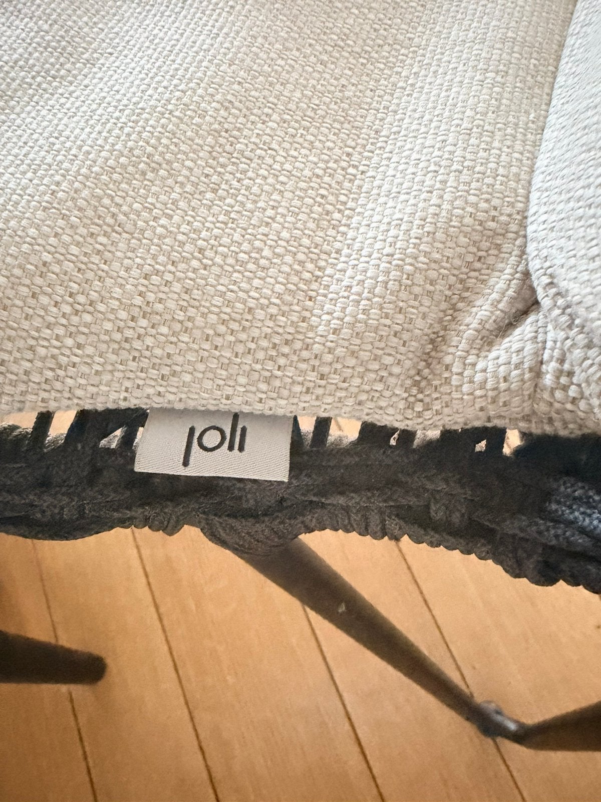 6x joli eetkamerstoelen, Huis en Inrichting, Ophalen of Verzenden, Zo goed als nieuw, Zwart