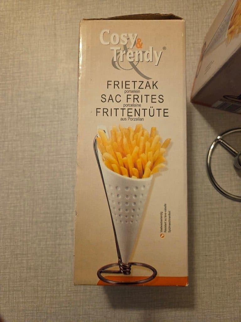 Cosy & Trendy frietzakken porselein, Ophalen of Verzenden, Nieuw
