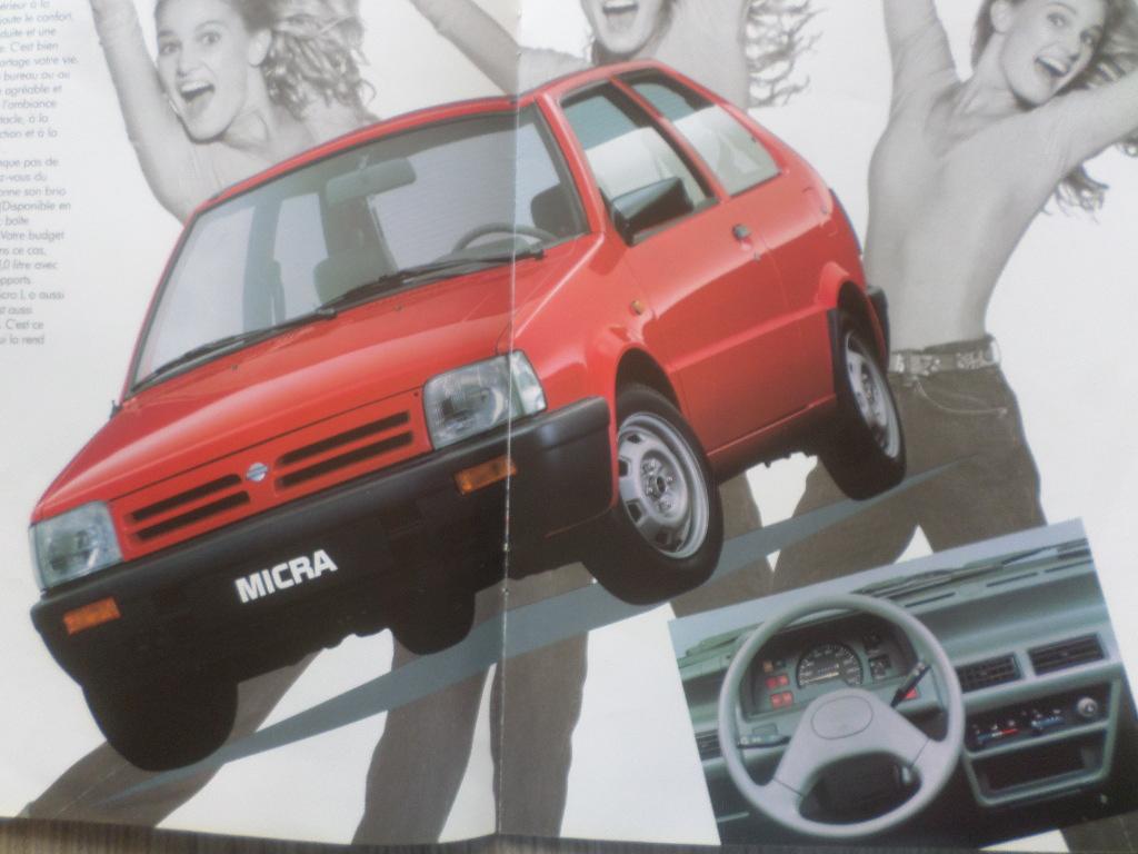 Brochure de la Nissan Micra 1990 - FRANÇAIS, Enlèvement ou Envoi, Nissan
