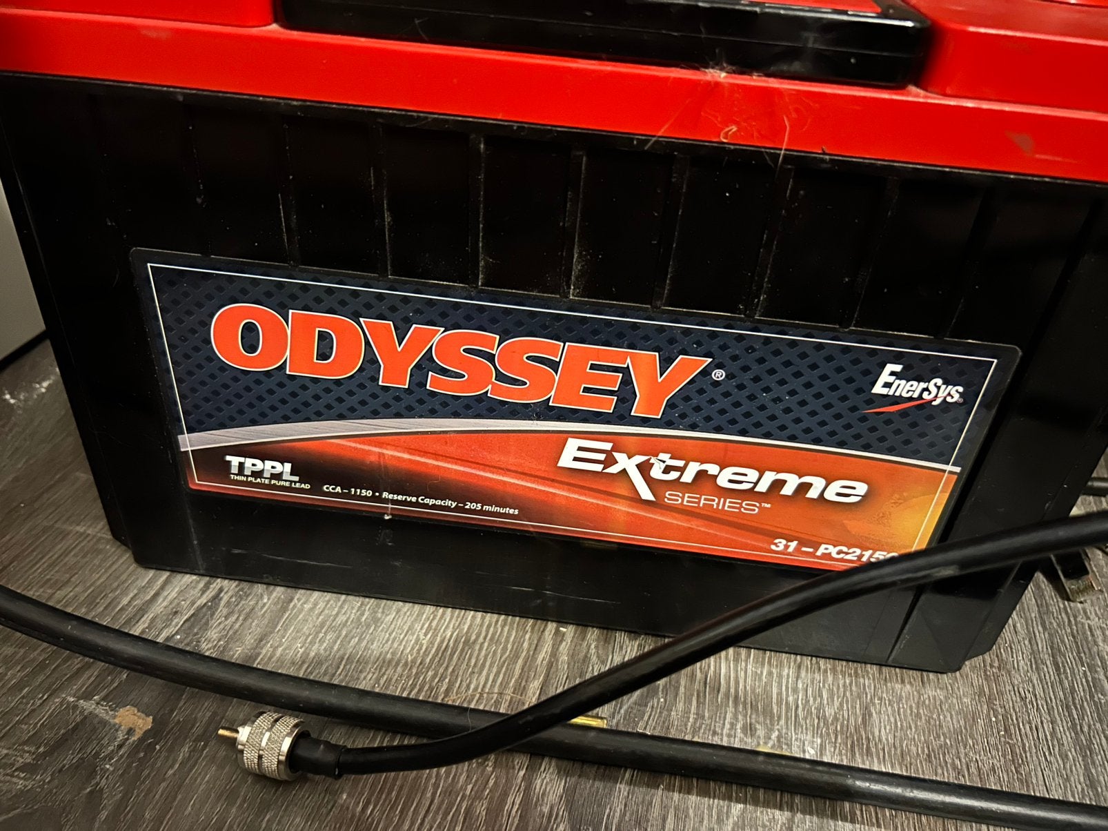 odyssey extreme batterijen 100amp, Enlèvement