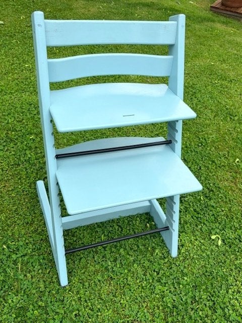 Tripp Trapp by Stokke avec Baby set, Enlèvement, Utilisé, Chaise évolutive