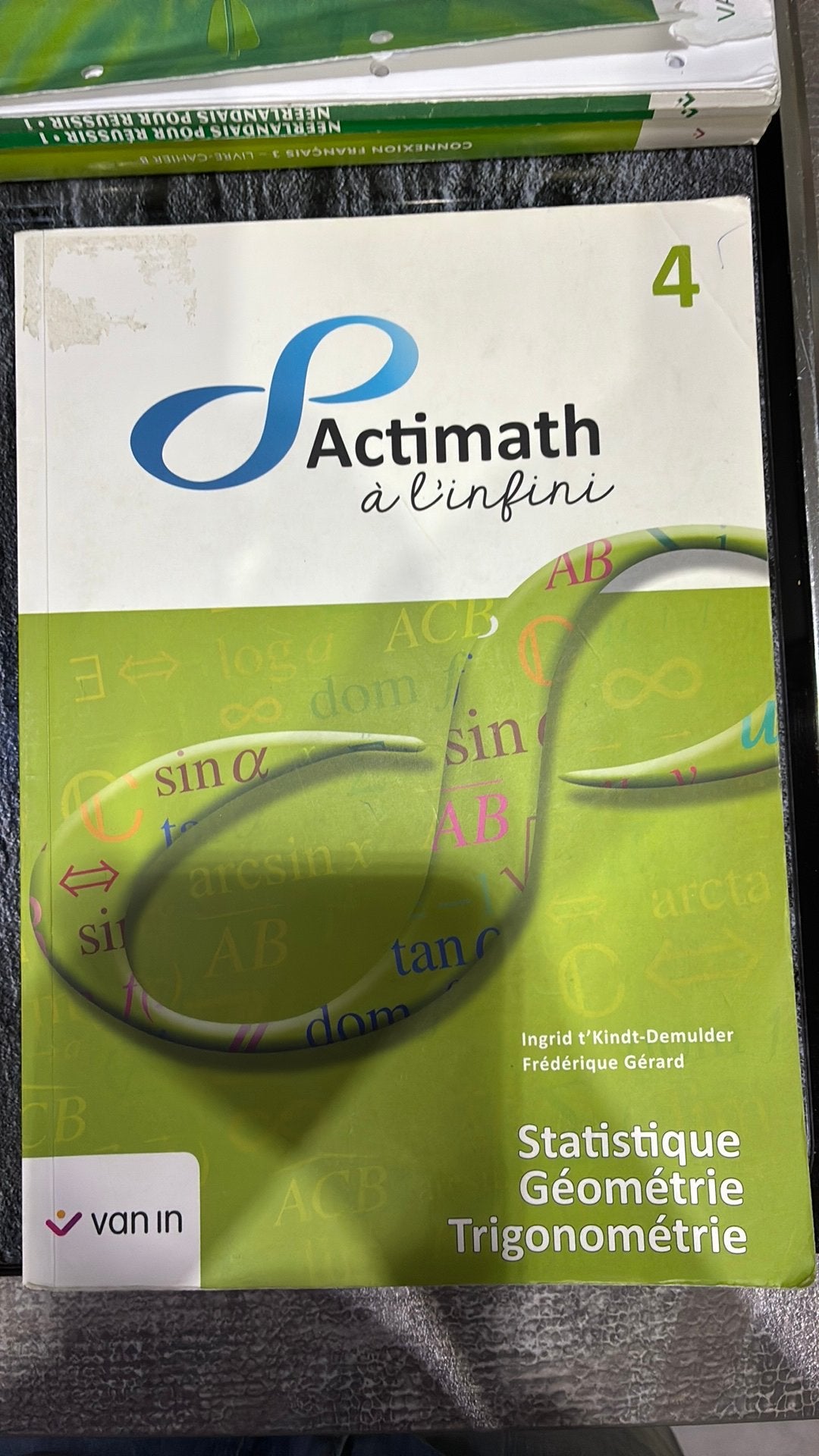 Actimat 4 a l’infini, Livres, Livres scolaires, Enlèvement ou Envoi, Comme neuf, Secondaire, Biologie