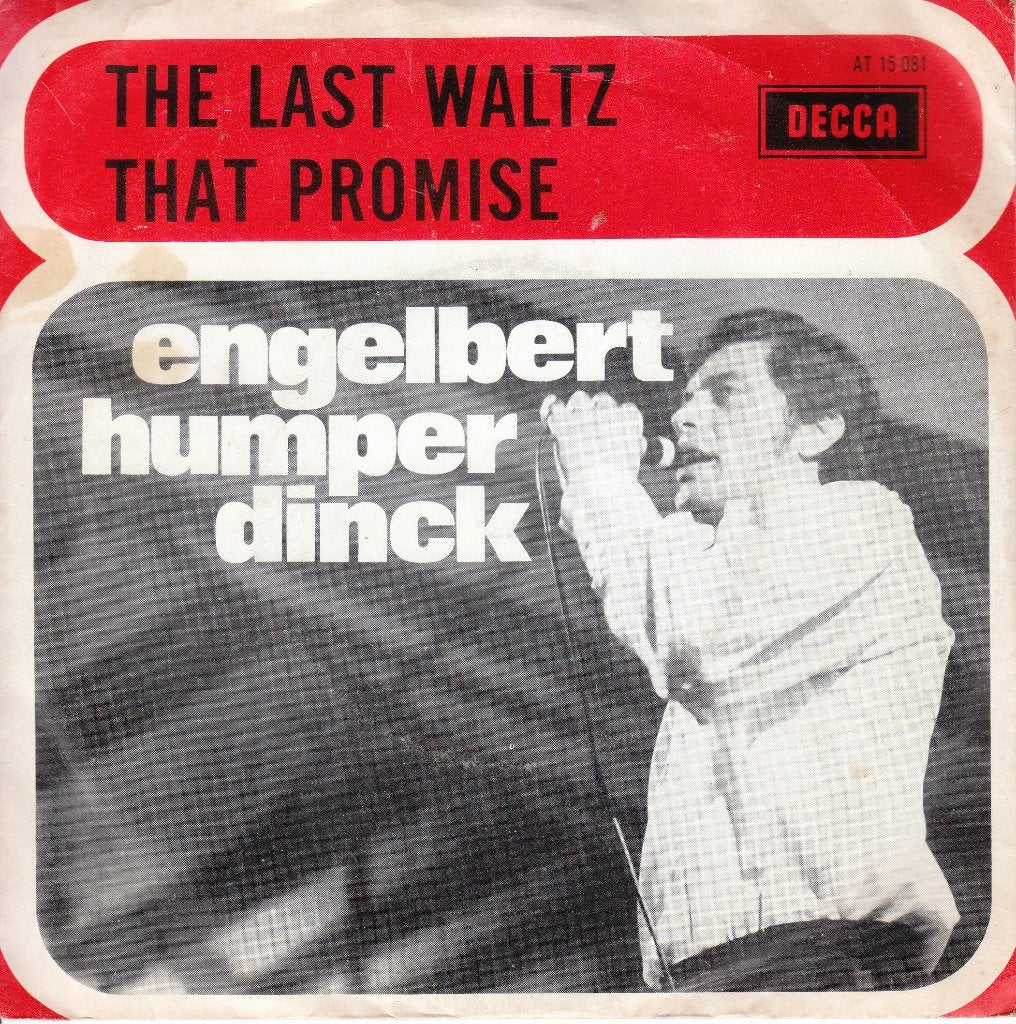 The Last Waltz van Engelbert Humperdinck op vinylsingle, Verzenden, 7 inch, Single, Pop