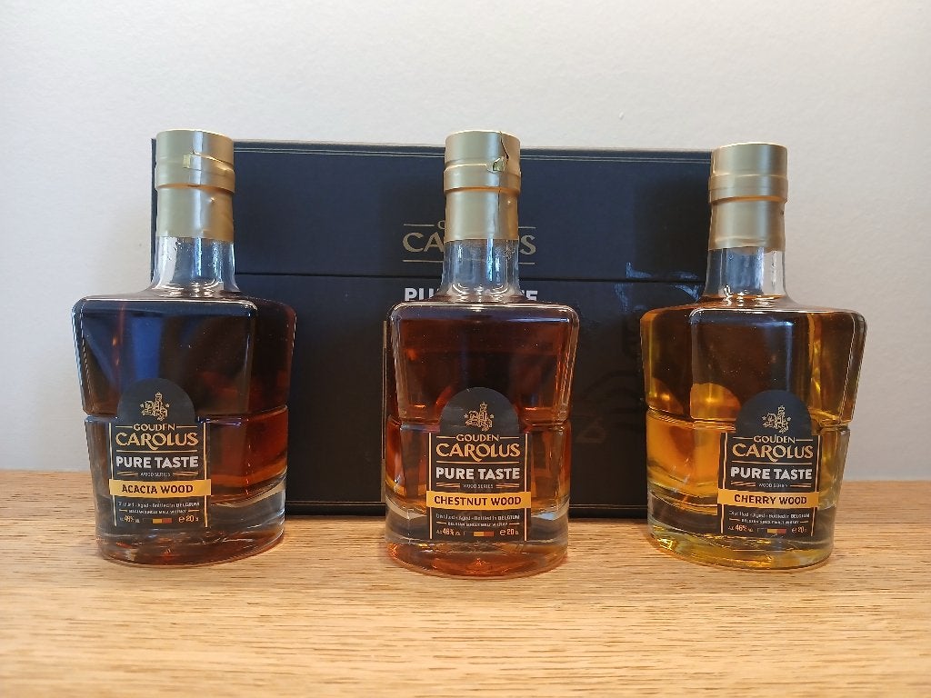 Collection en bois Golden Carolus « Pure Taste », Enlèvement ou Envoi, Neuf, Bouteille(s), Autres marques