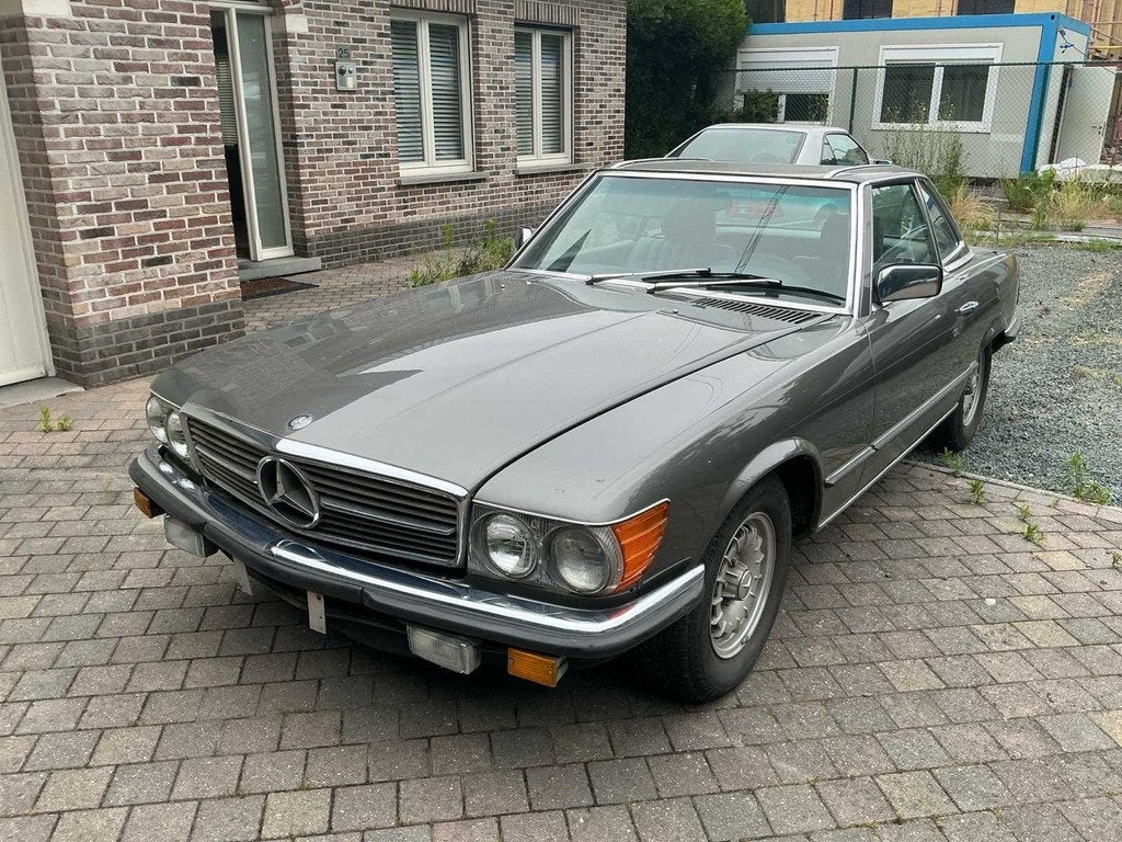 Mercedes R107 SL280 Oldtimer, Auto's, Oldtimers, Bedrijf, Open dak, Mercedes-Benz, Benzine, Cabriolet, Automaat