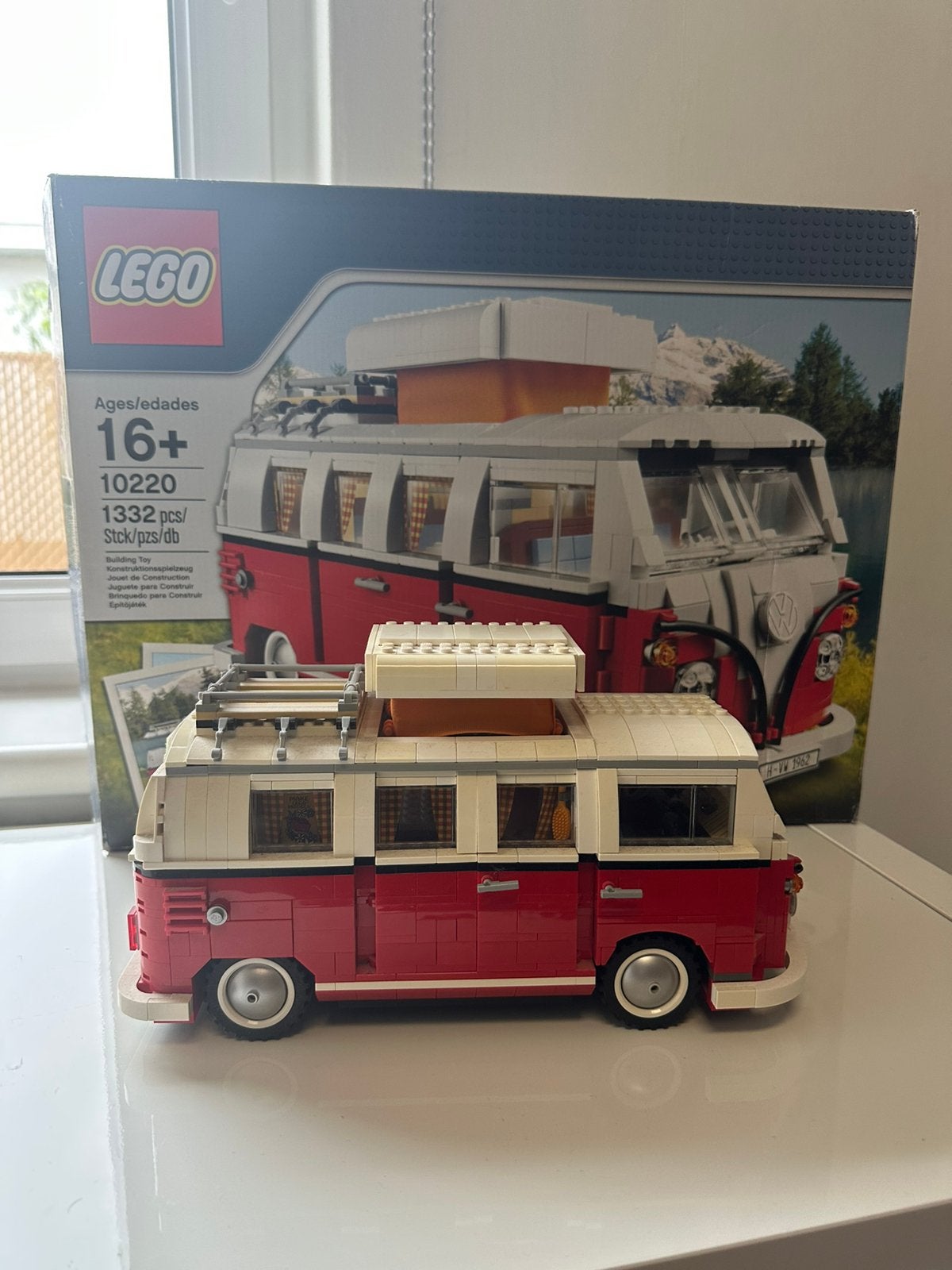 Kego volkswagen T1 camper Van, Kinderen en Baby's, Ophalen, Overige thema's, Lego, Zo goed als nieuw