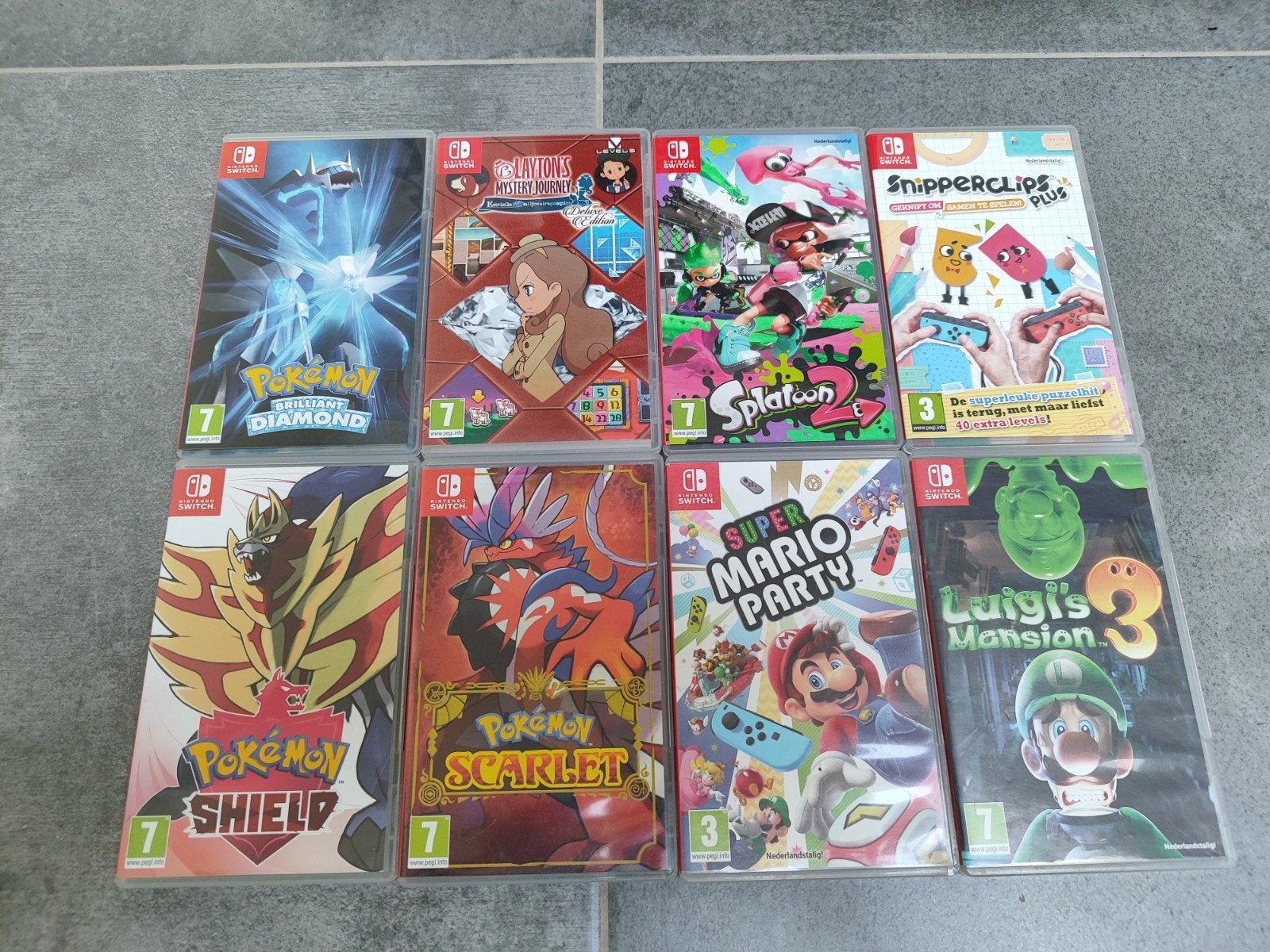 Jeux Switch, Enlèvement, Comme neuf