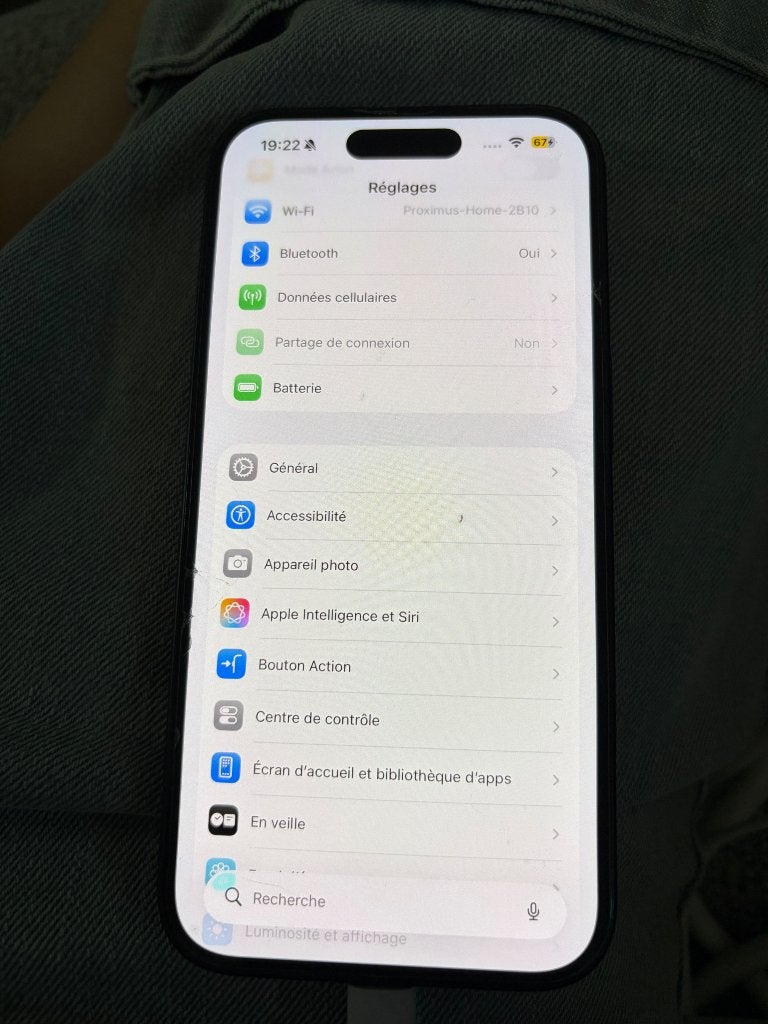 iPhone 16 128GB - 500€, Telecommunicatie, Mobiele telefoons | Apple iPhone, Ophalen, 128 GB, Zwart, IPhone 16
