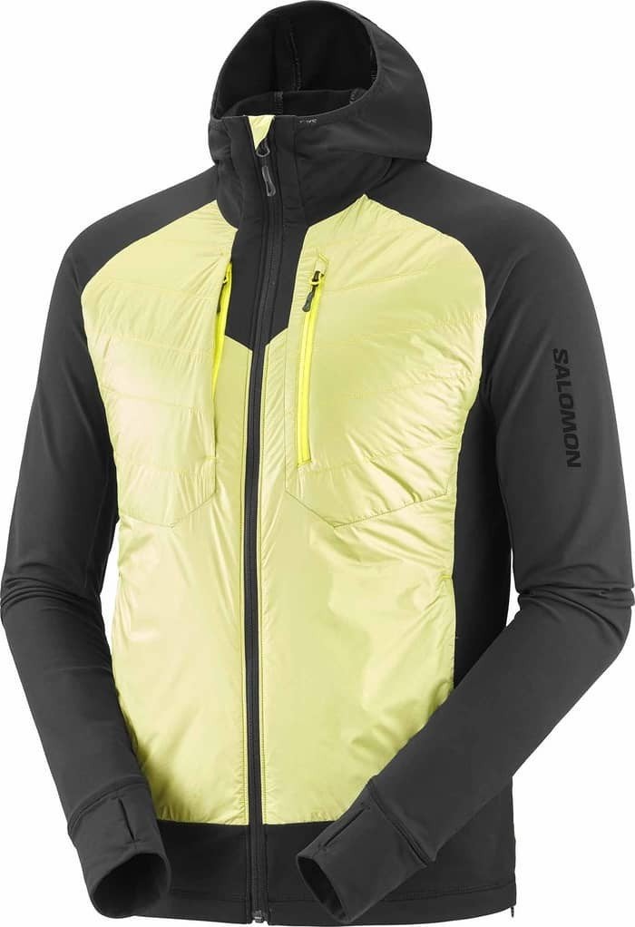 Salomon Elixir hybride jas maat M, Sport en Fitness, Bergsport en Wandelen, Ophalen, Zo goed als nieuw, Kleding