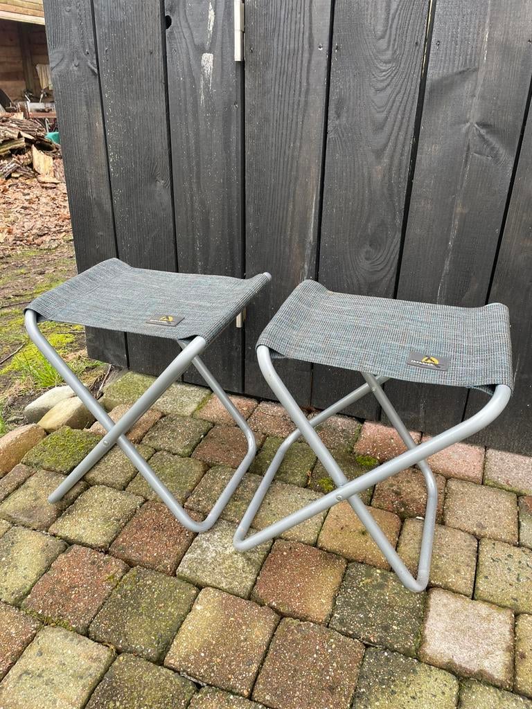Camping kruk stoel 10€/st, Enlèvement, Comme neuf