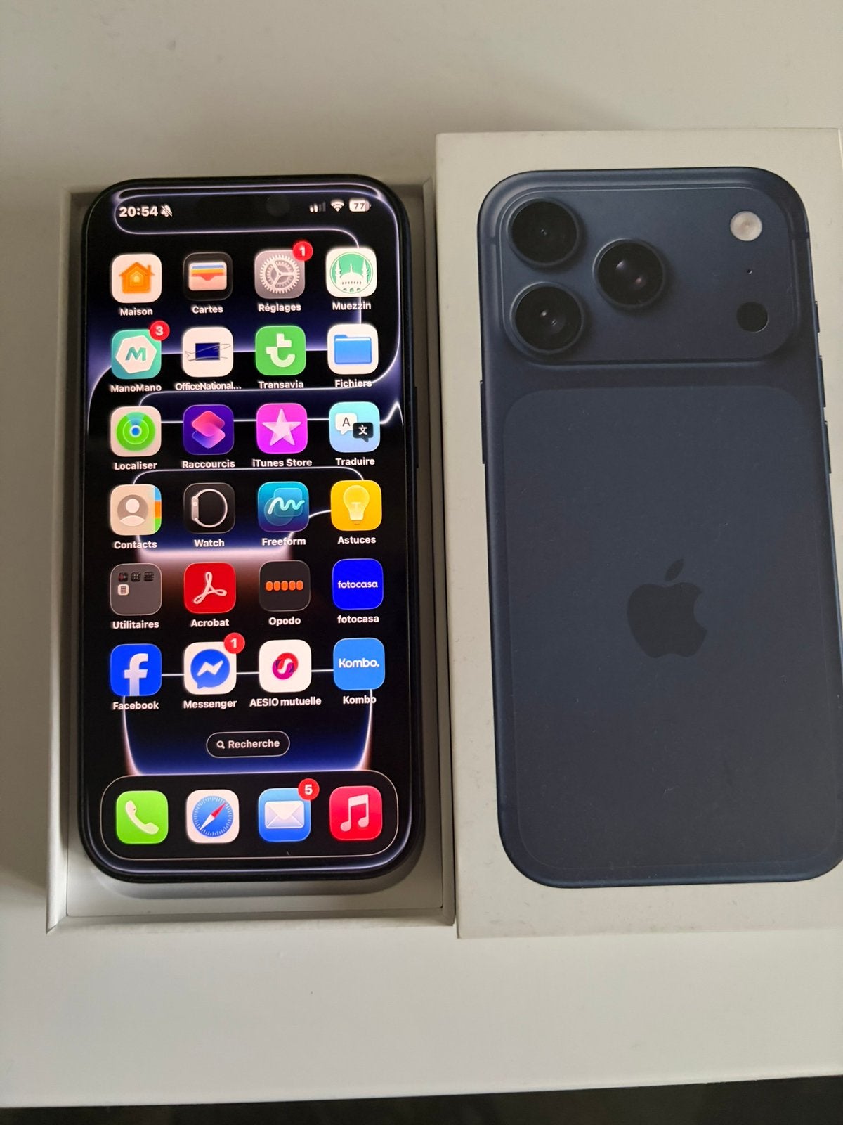 Iphone 17 pro, Télécoms, 256 GB, Enlèvement ou Envoi, Autres modèles, Comme neuf