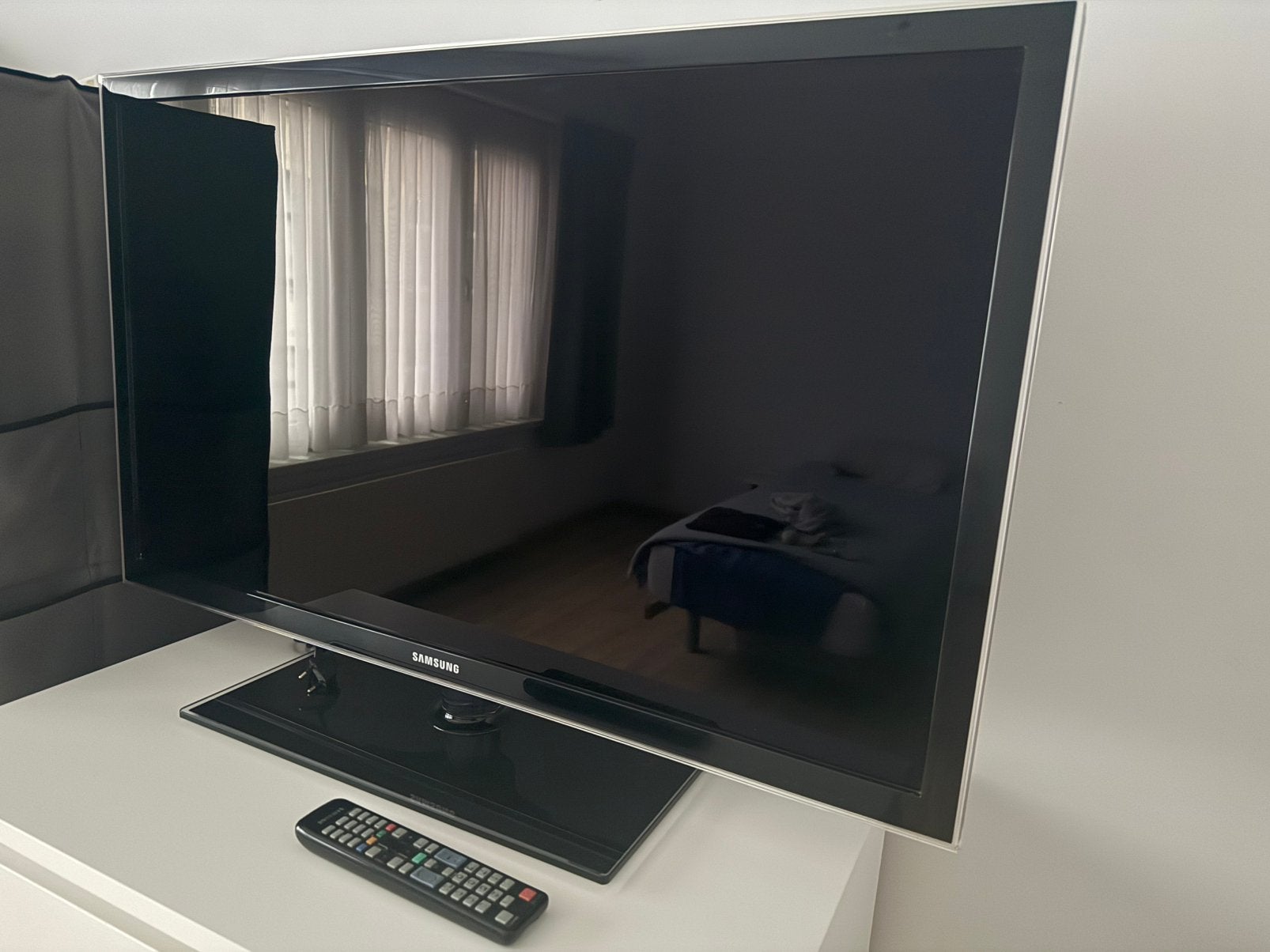 Samsung tv met staander, Audio, Tv en Foto, Televisies, Ophalen, Gebruikt, Samsung, Smart TV