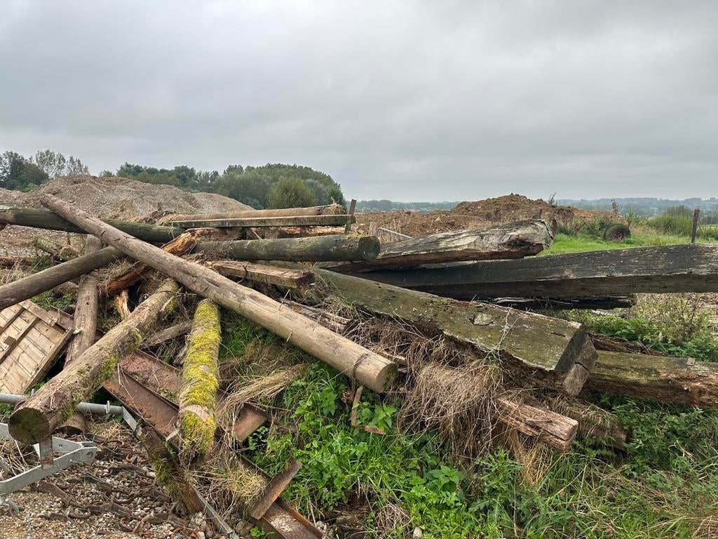 Hout gratis, Ophalen