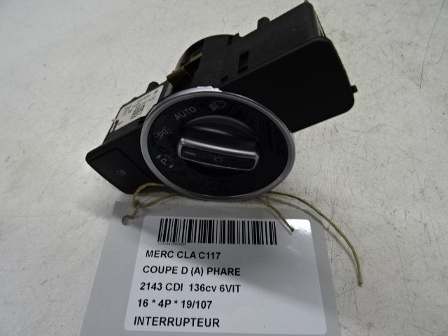 COMMUTATEUR Mercedes-Benz CLA (117.3) (A2129050551), Utilisé, Mercedes-Benz