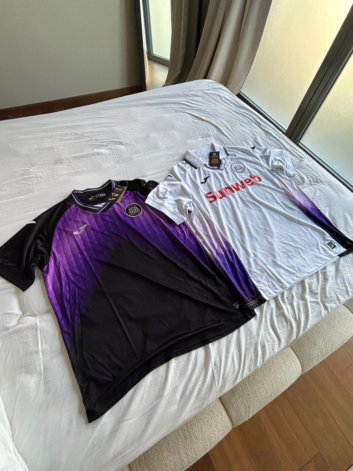 Lot maillots Anderlecht, Plus grand que la taille XL, Enlèvement ou Envoi, Neuf, Maillot
