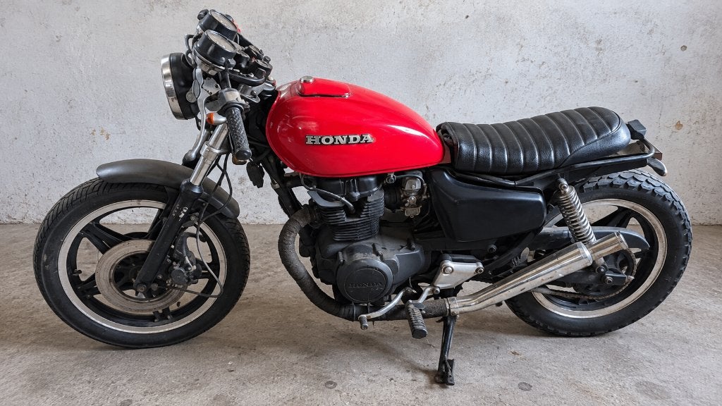 Honda CM400 – Projet Café Racer – 1980, Motos, Occasion, Particulier, 400 cm³, 12 à 35 kW