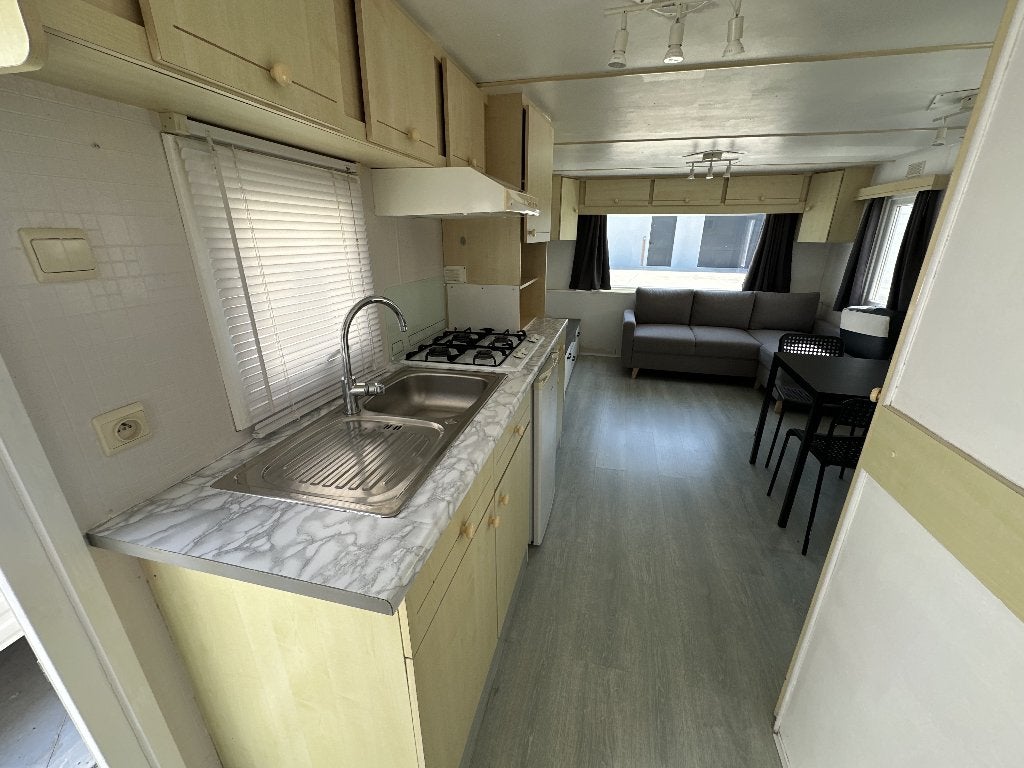 Occasie Depot 15 - Floride 820 x 305 cm - 2 chambres, Caravanes & Camping