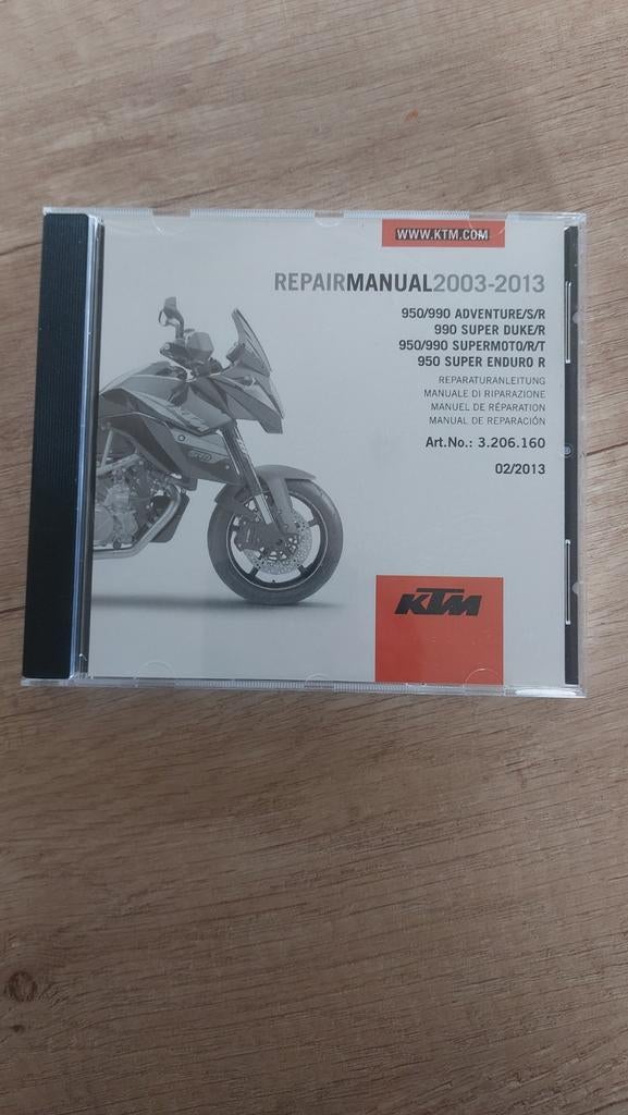 Manuel KTM 950/990 CD, Enlèvement
