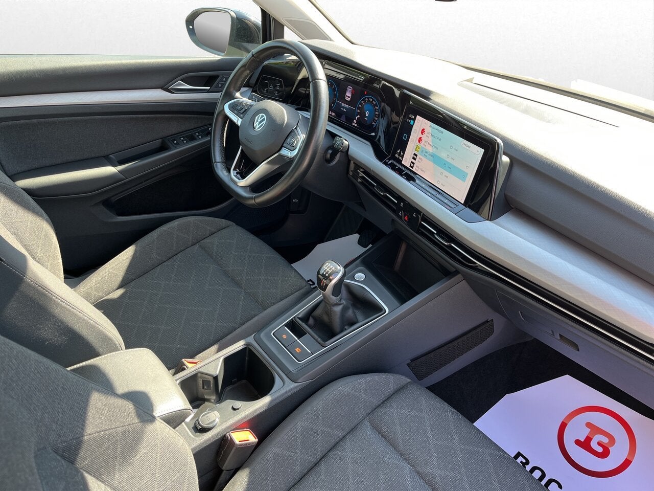 Volkswagen Golf 8 Life, Auto's, Volkswagen, 0 kg, 0 kg, Zwart, Bedrijf