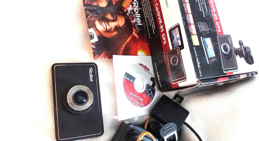 ROLLei CAR-DVR - 85 GPS + chargeur, Envoi