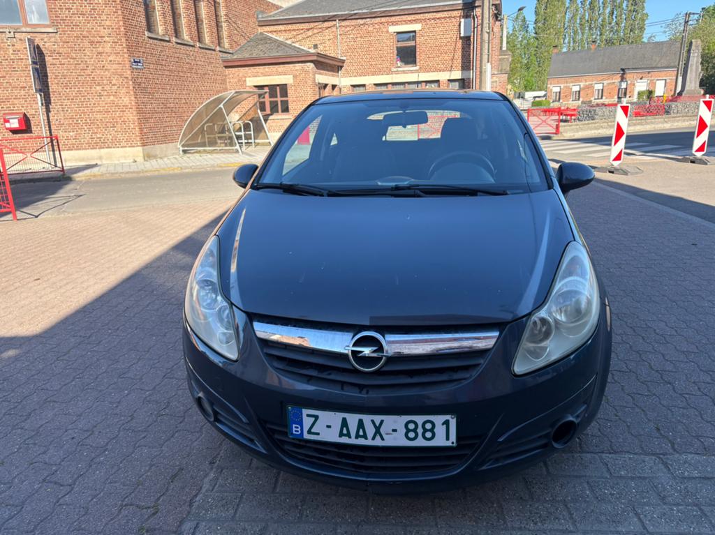 Opel corsa d 1.2 essence, Autos, Opel, Achat, Entreprise, Boîte manuelle, Noir