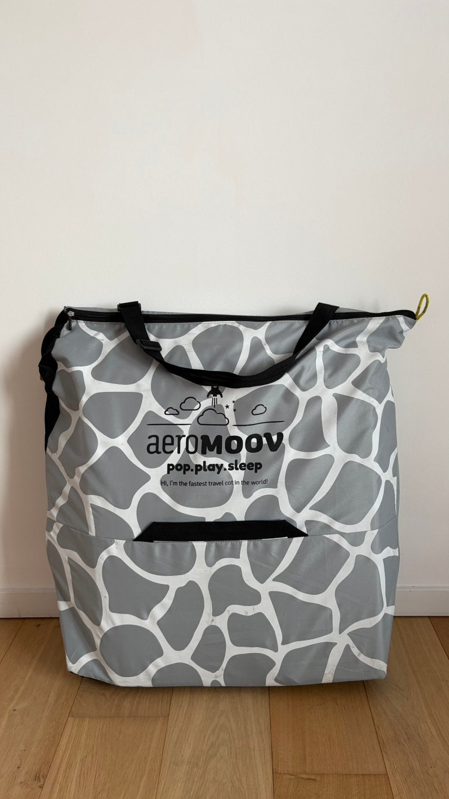 Lit de voyage Aeromoov - imprimé girafe, Enlèvement ou Envoi, Comme neuf, Lit de voyage