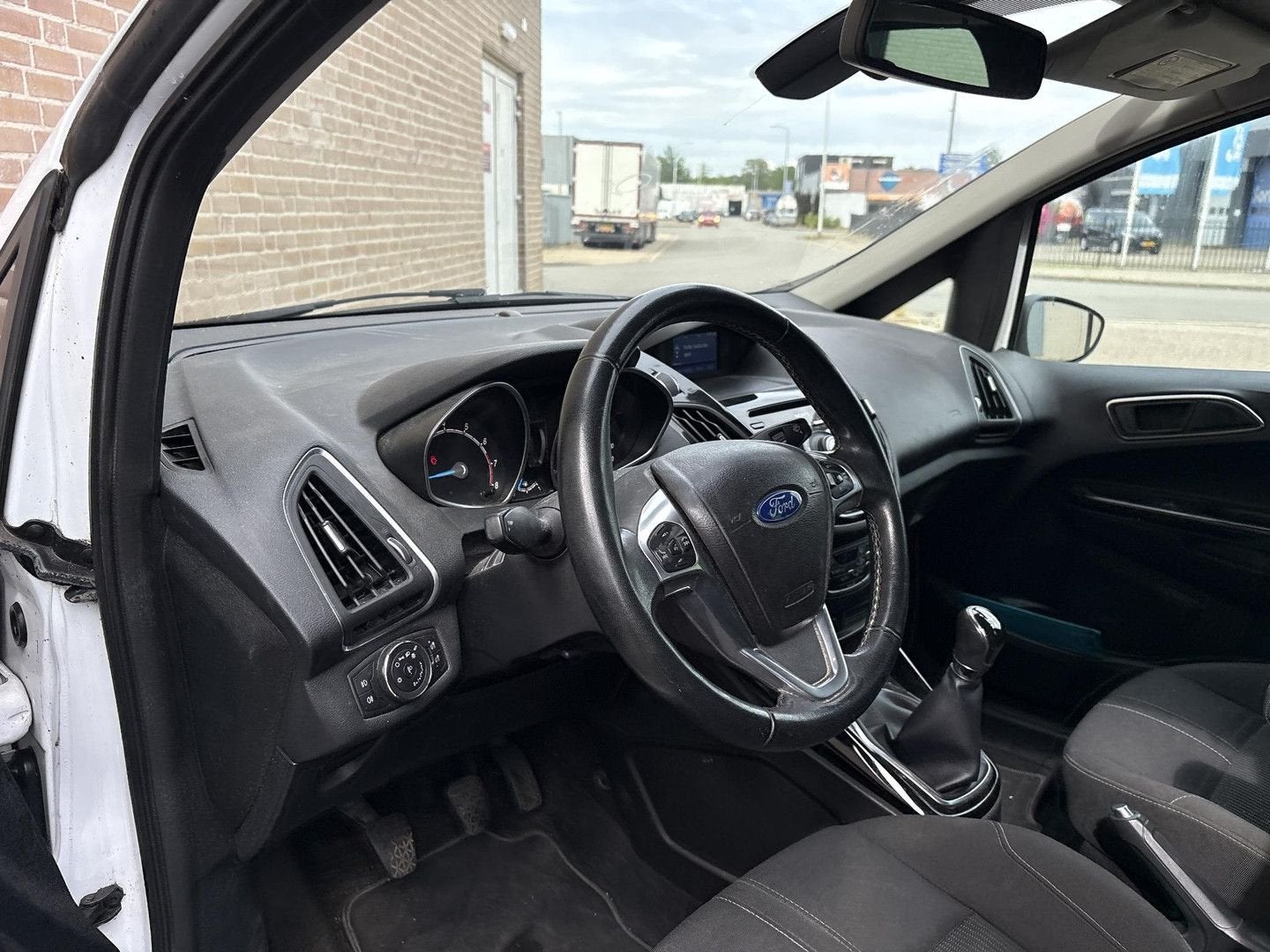 Ford B-Max 1.0 EcoBoost Titanium | Cruise | Climate | Trekha, Auto's, Ford, Monovolume, B-Max, Wit, Bedrijf