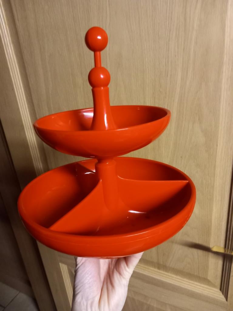 Étagère servite vintage