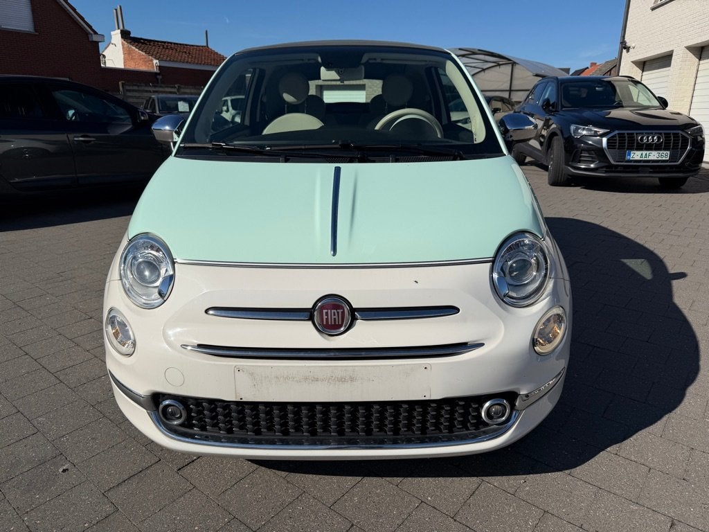 Fiat 500 Cabrio twin air turbo benzine, Auto's, Voorwielaandrijving, 4 zetels, Stof, Cabriolet
