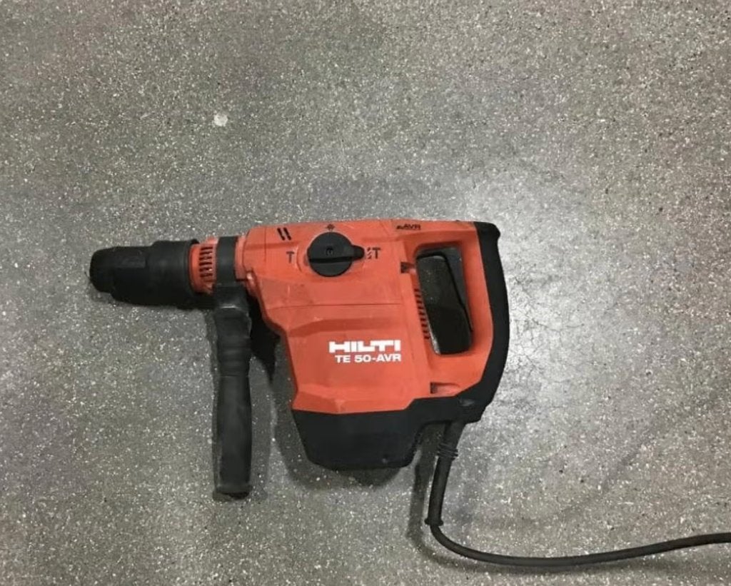 professionele hilti breekhamer, Ophalen, Gebruikt