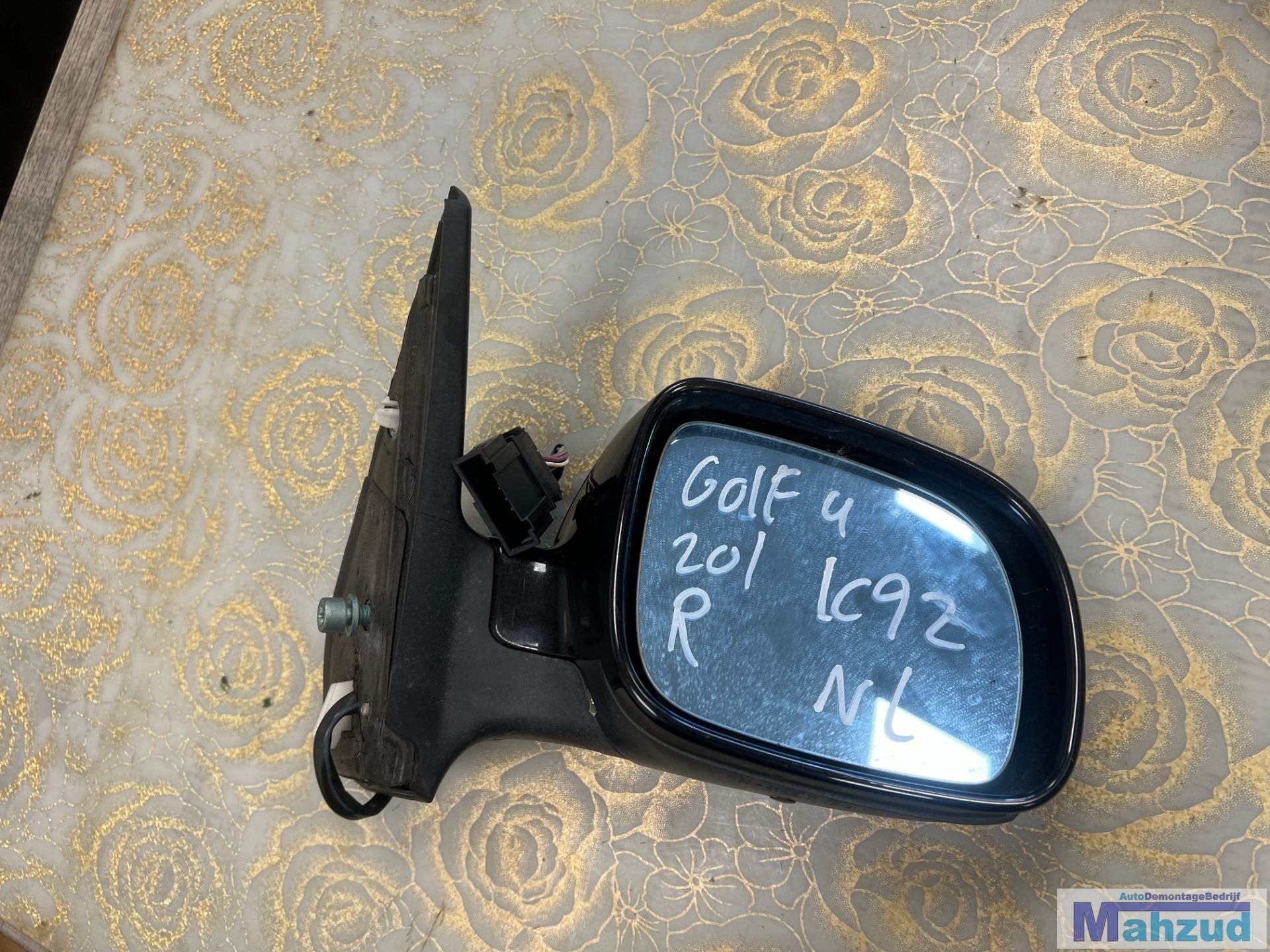 VW GOLF 4 Links zwart LC9Z Spiegel, Gebruikt, Volkswagen, Volkswagen AG, Vw@volkswagen.de
