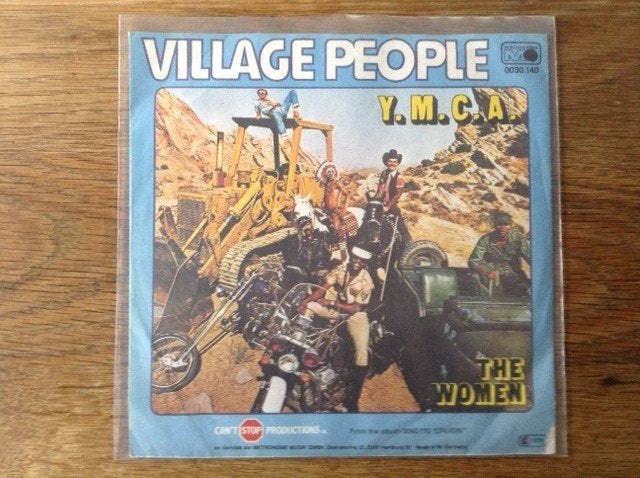 single village people, Enlèvement ou Envoi, Pop, Housse de protection extérieure, 7 inch
