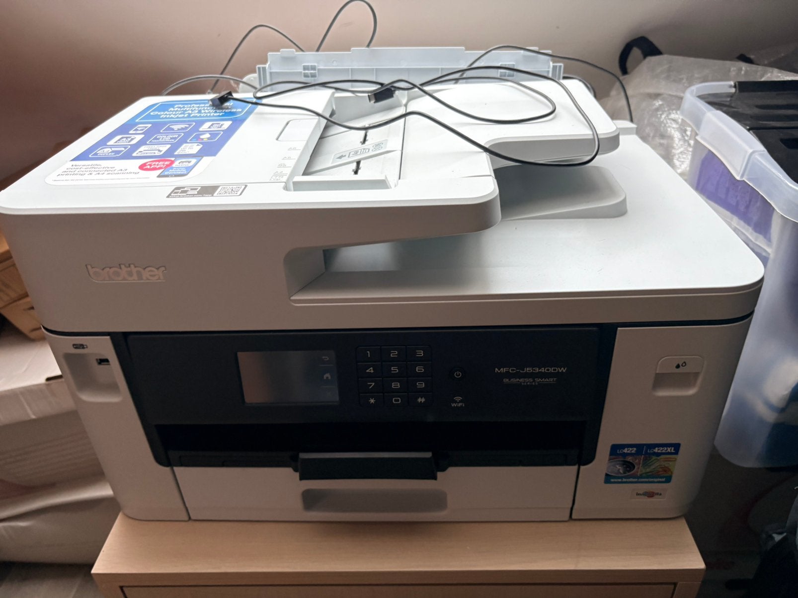 Imprimante Brother MFC-J5340DW A3 Wi-fi, Informatique & Logiciels, Enlèvement, Comme neuf, Impression couleur, Imprimante