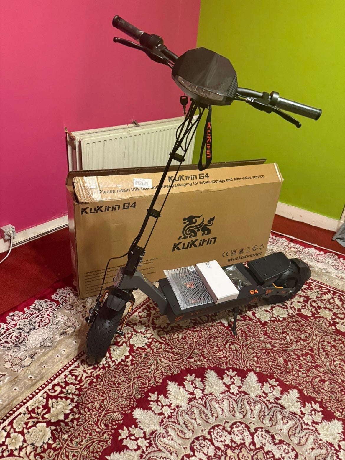Kukirin G4 2026, Vélos & Vélomoteurs, Trottinettes, Enlèvement, Neuf, Step électrique (E-scooter)