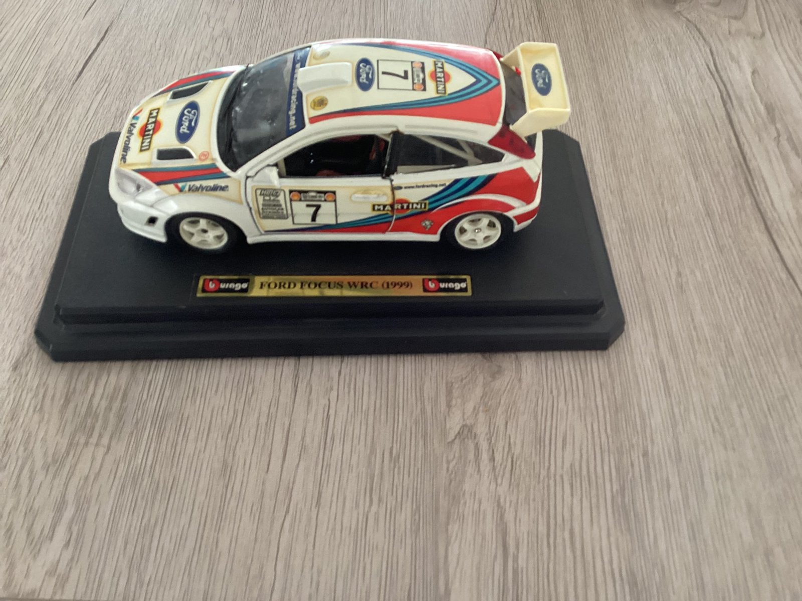 Ford Focus W R C 1999 nr 7, Ophalen of Verzenden, Gebruikt, Auto, Burago