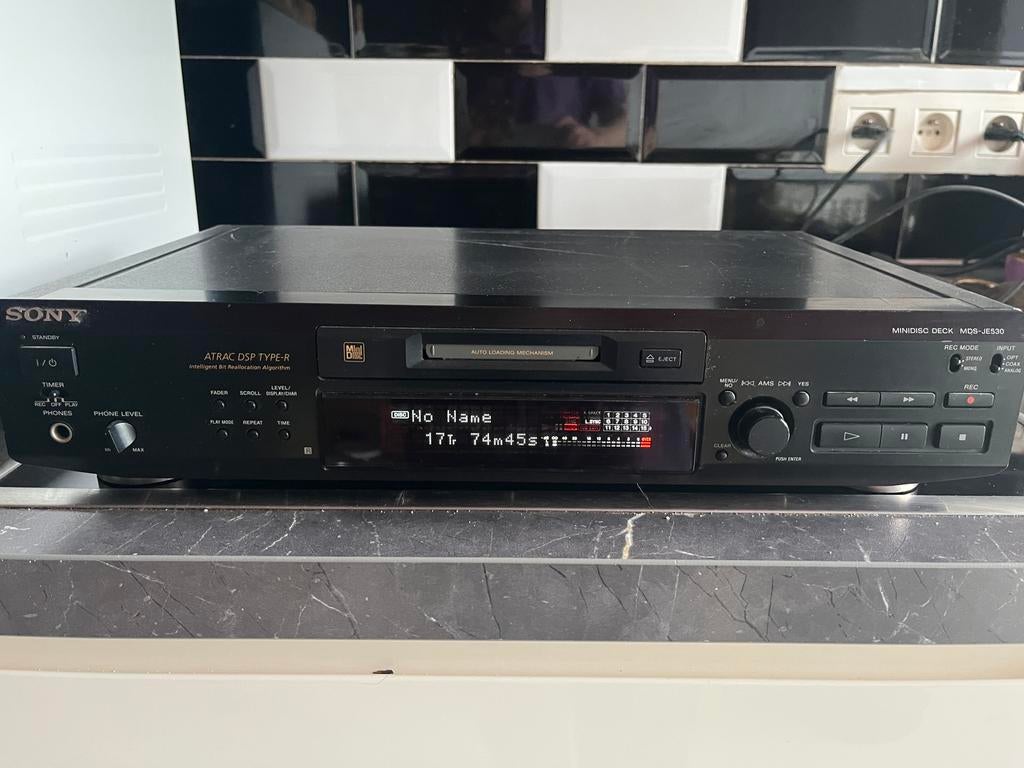 Sony Mini Disc MDS Je 530, Ophalen of Verzenden, Gebruikt, Sony