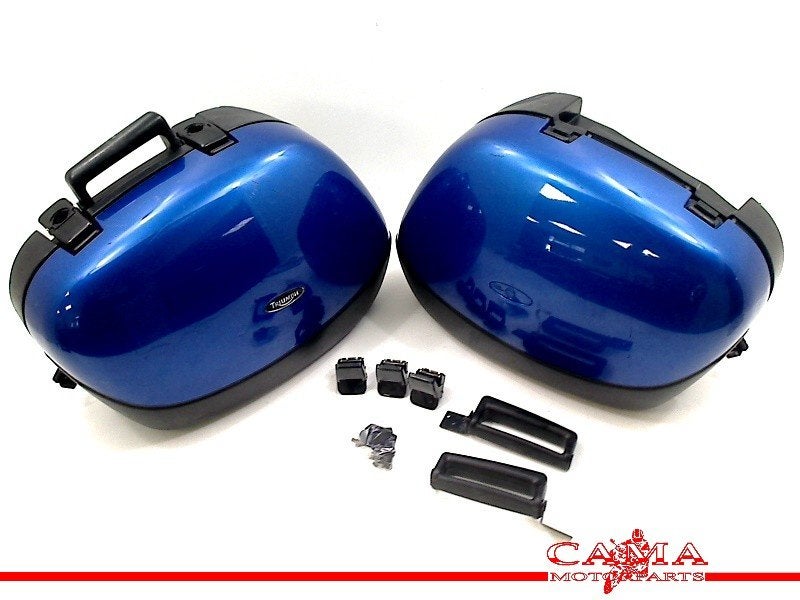 ENSEMBLE DE BAGAGES Triumph Trophy 900 1996-2003 (2350550), Motos, Dhr. S. di Majo, Utilisé, Info@cama-motorparts.nl, P.J. Troelstraweg 8 8
3144 CX  MAASSLUIS, NL
