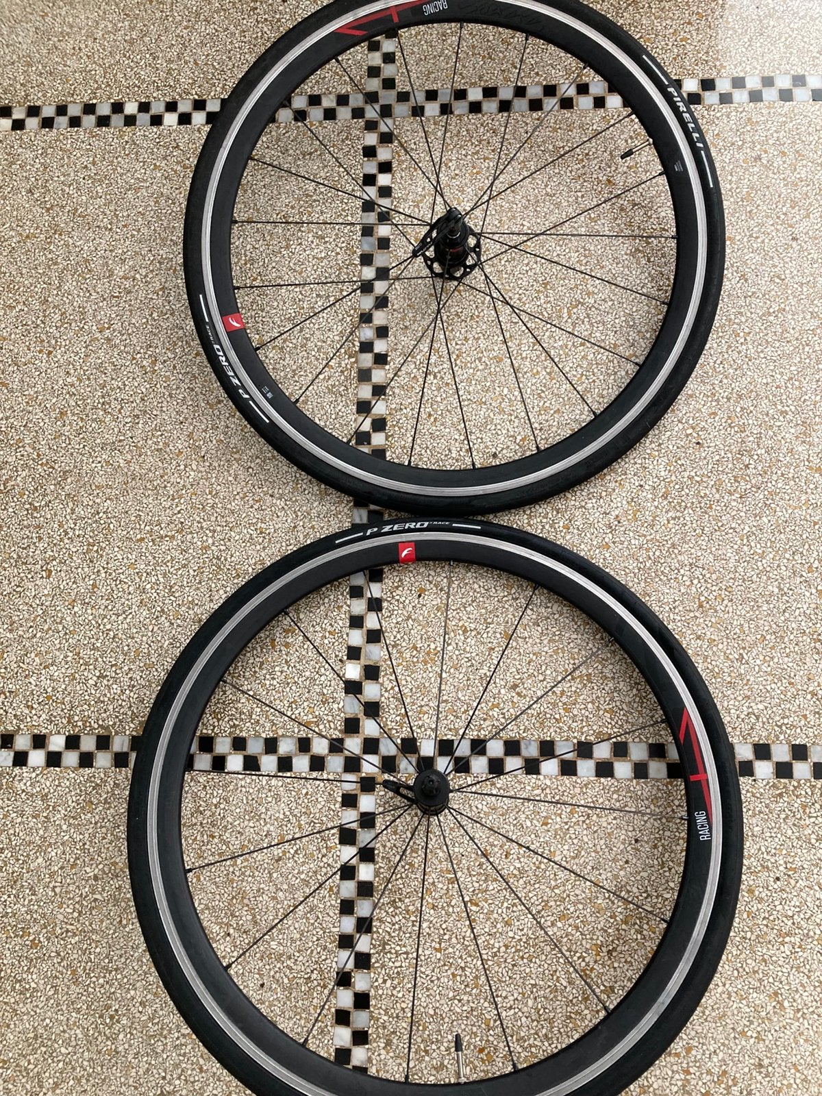 Roues Fulcrum Racing 4 + pneus Pirelli Pzero, Enlèvement, Utilisé, Aluminium, Racefiets