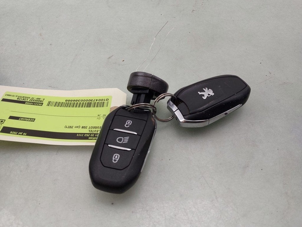 CLE Peugeot 208 II (UB / UH / UP) (|9840149780|9834118980|), Kontakt-peugeot@peugeot.com, Utilisé, Peugeot Deutschland GmbH, Bahnhofsplatz
65423  Rüsselsheim, DE